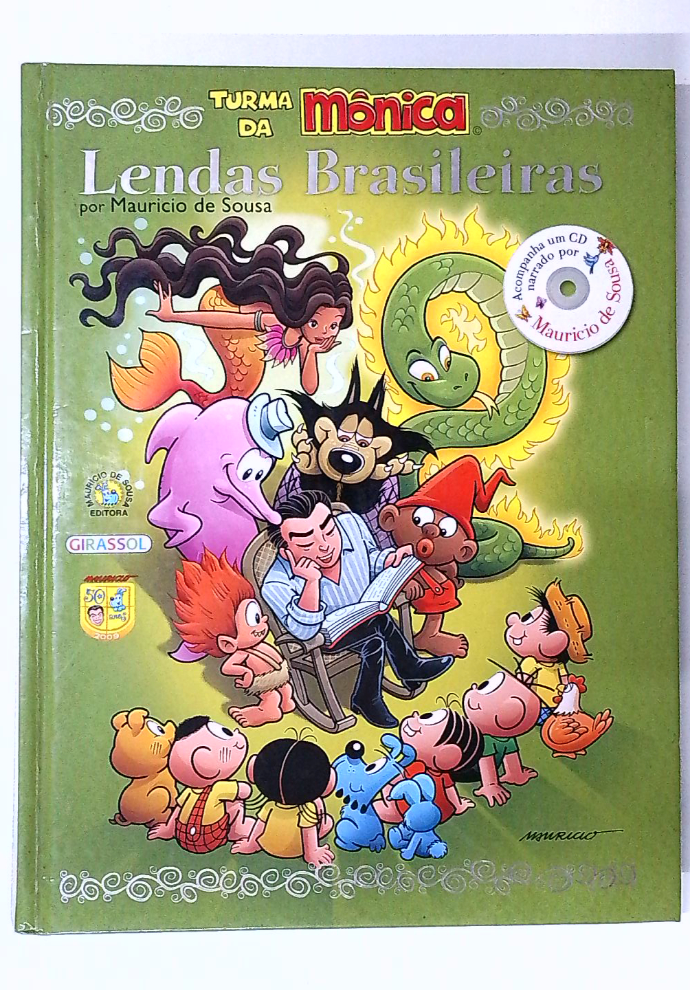 Capa do livro Turma da Mônica - Lendas Brasileiras