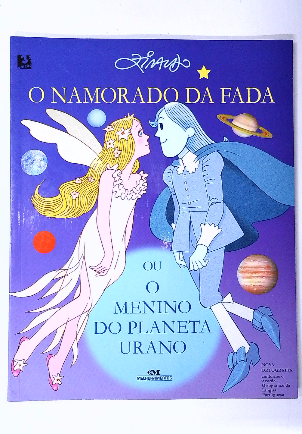 Capa do livro O Namorado da Fada ou o Menino do Planeta Urano