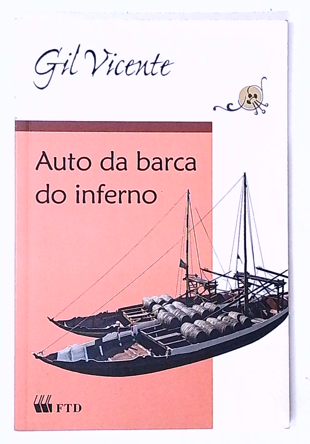 Capa do livro Auto da Barca do Inferno
