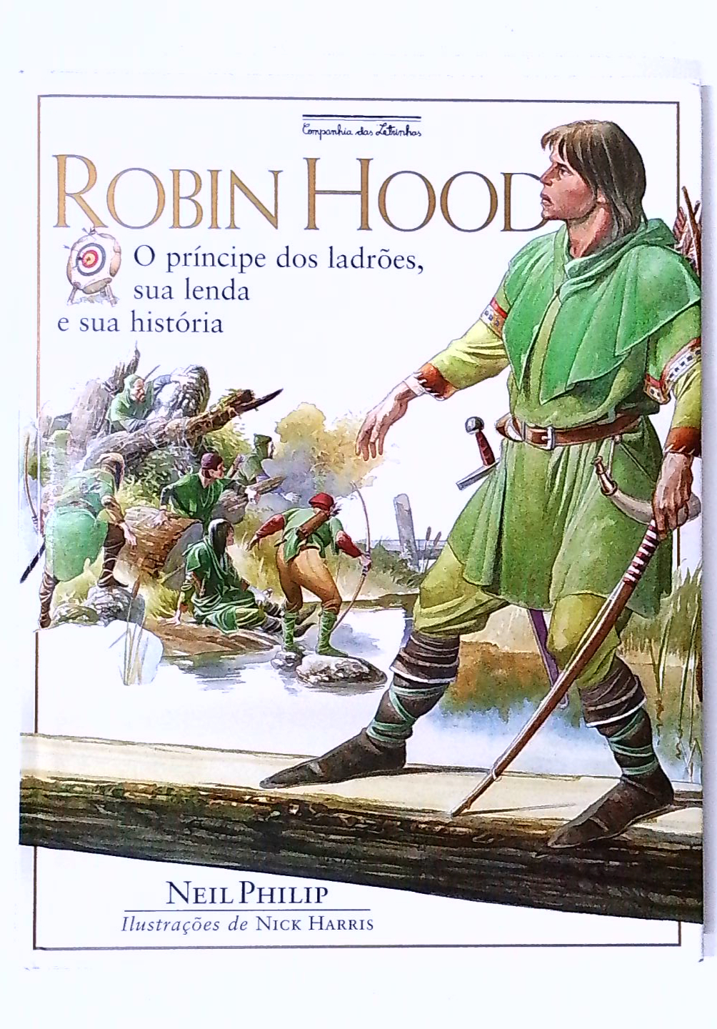Capa do livro Robin Hood