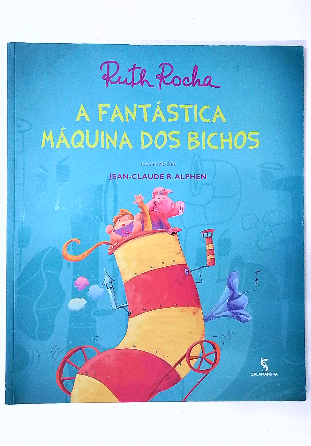 Capa do livro A Fantástica Máquina dos Bichos
