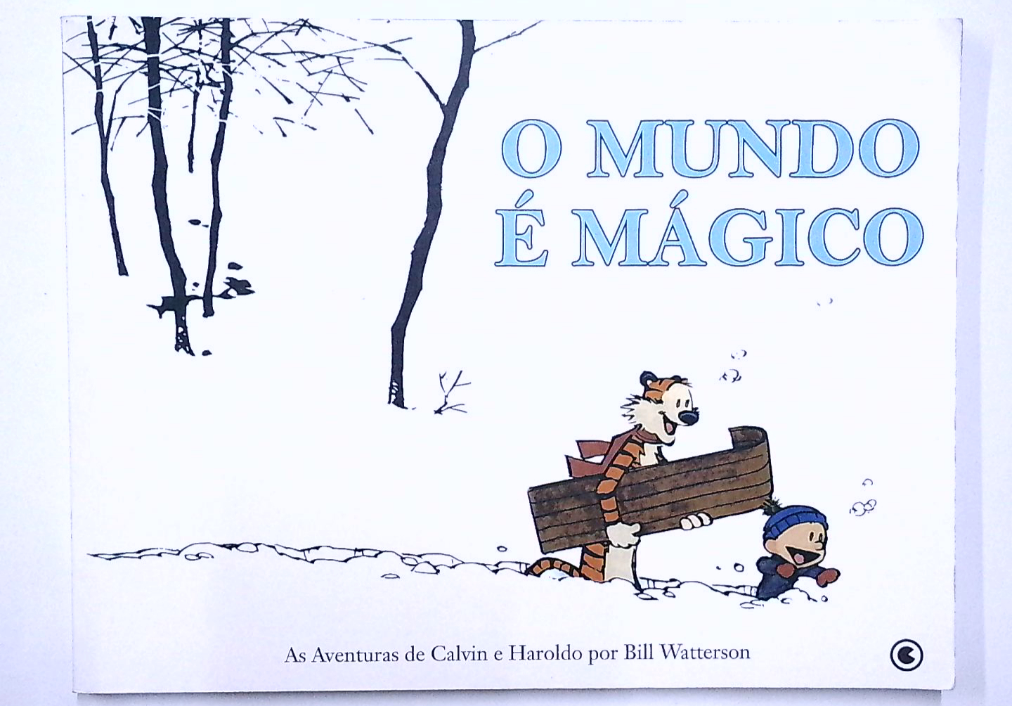 Capa do livro O Mundo é Mágico - as Aventuras de Calvin & Haroldo