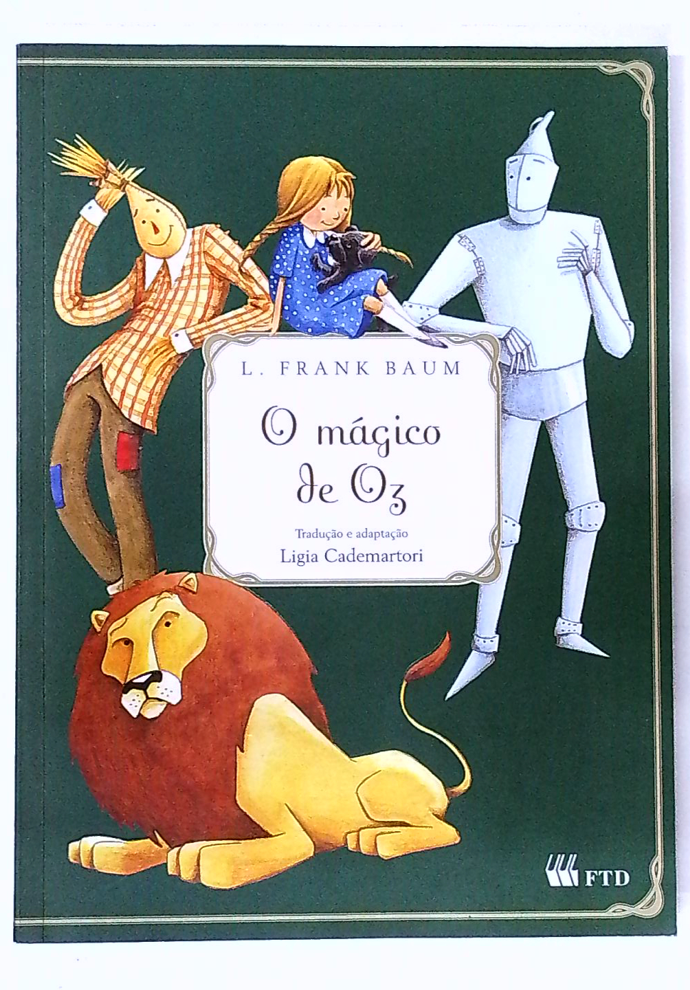 Capa do livro O Mágico de Oz