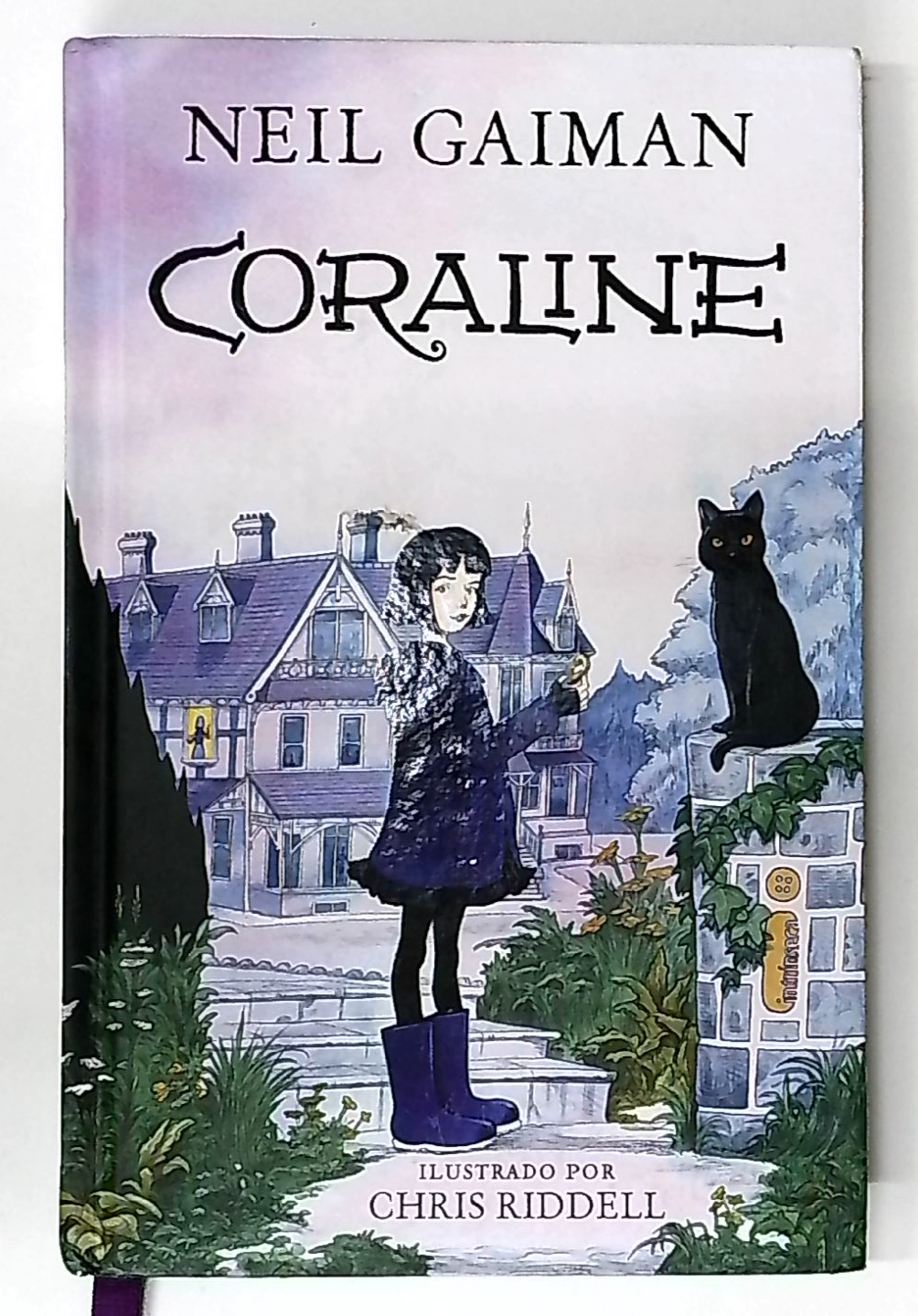 Capa do livro Coraline