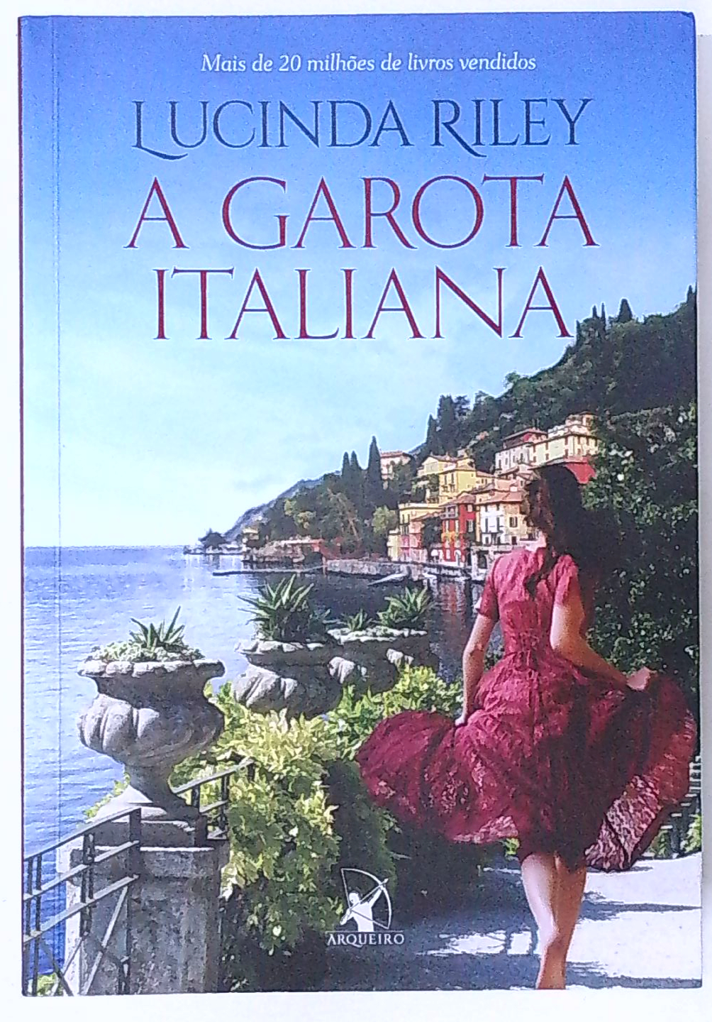 Capa do livro A Garota Italiana