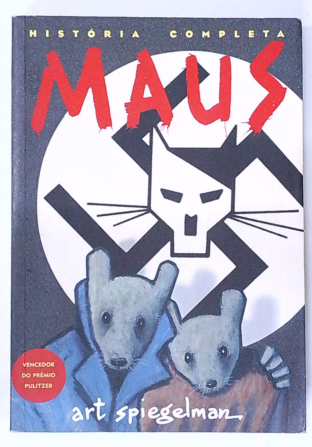 Capa do livro Maus: a História de um Sobrevivente