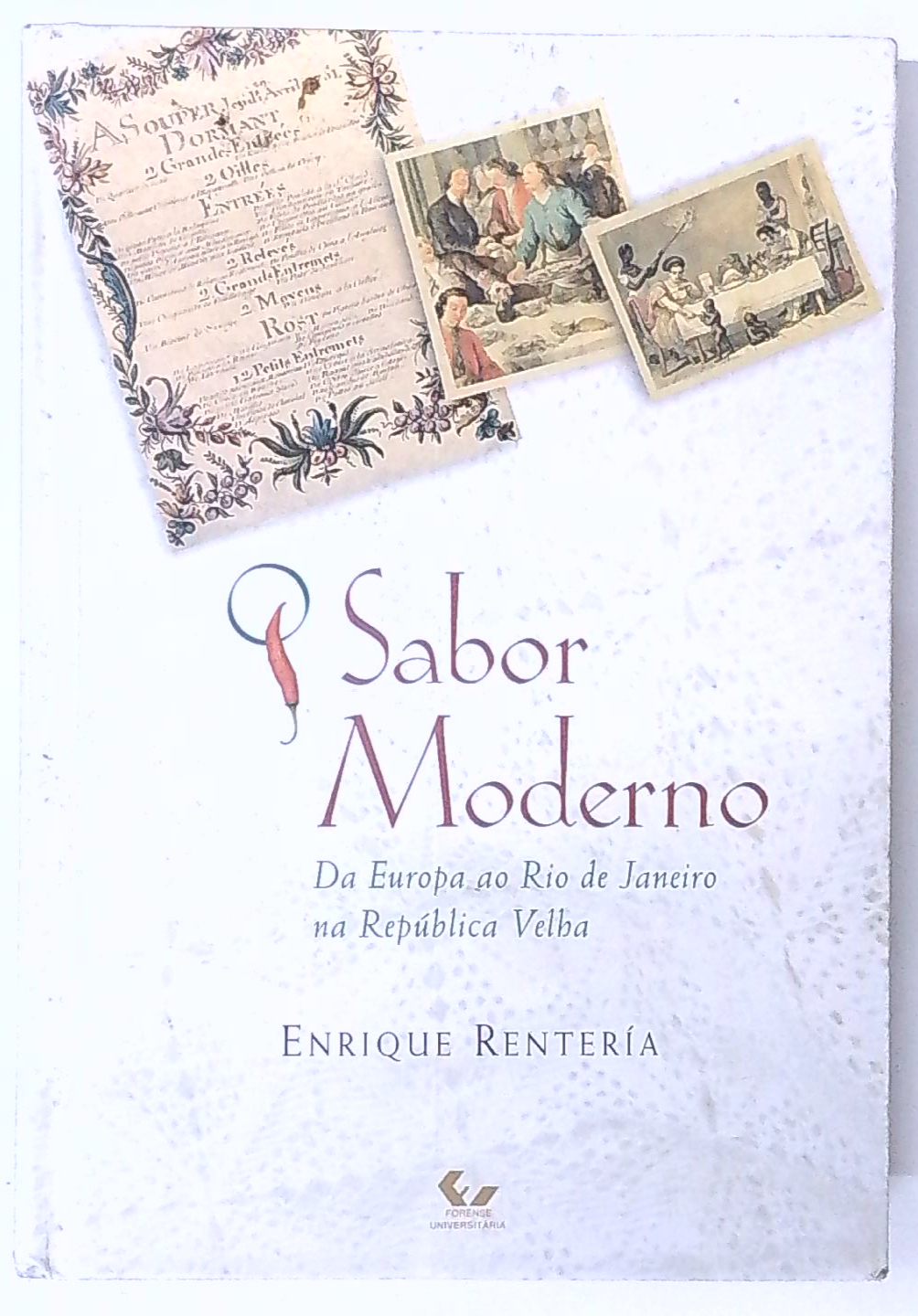 Capa do livro O Sabor Moderno