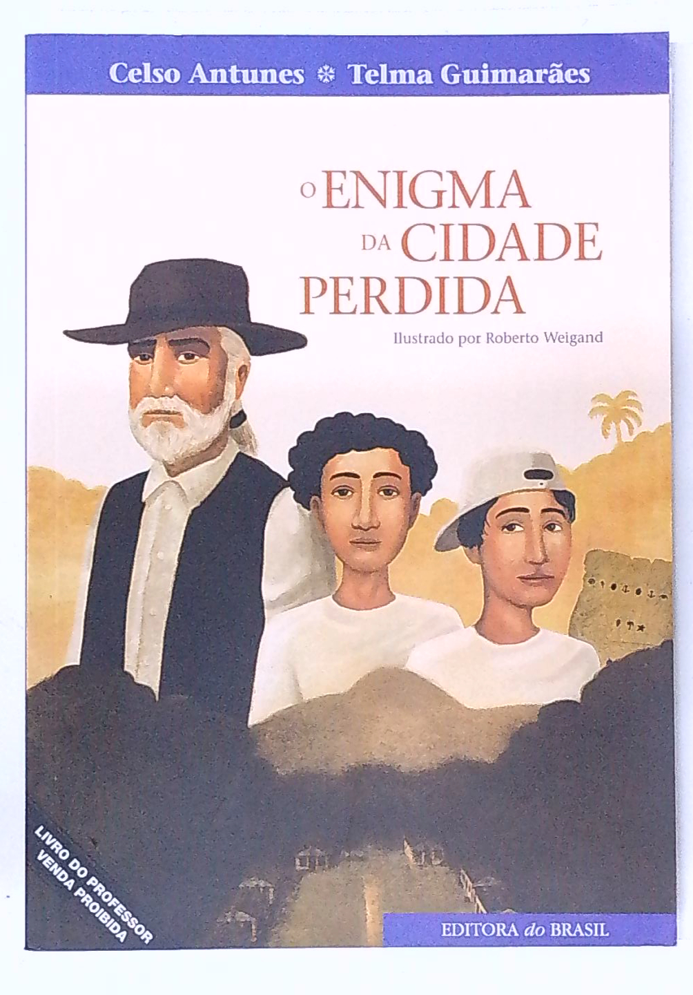 Capa do livro O Enigma da Cidade Perdida