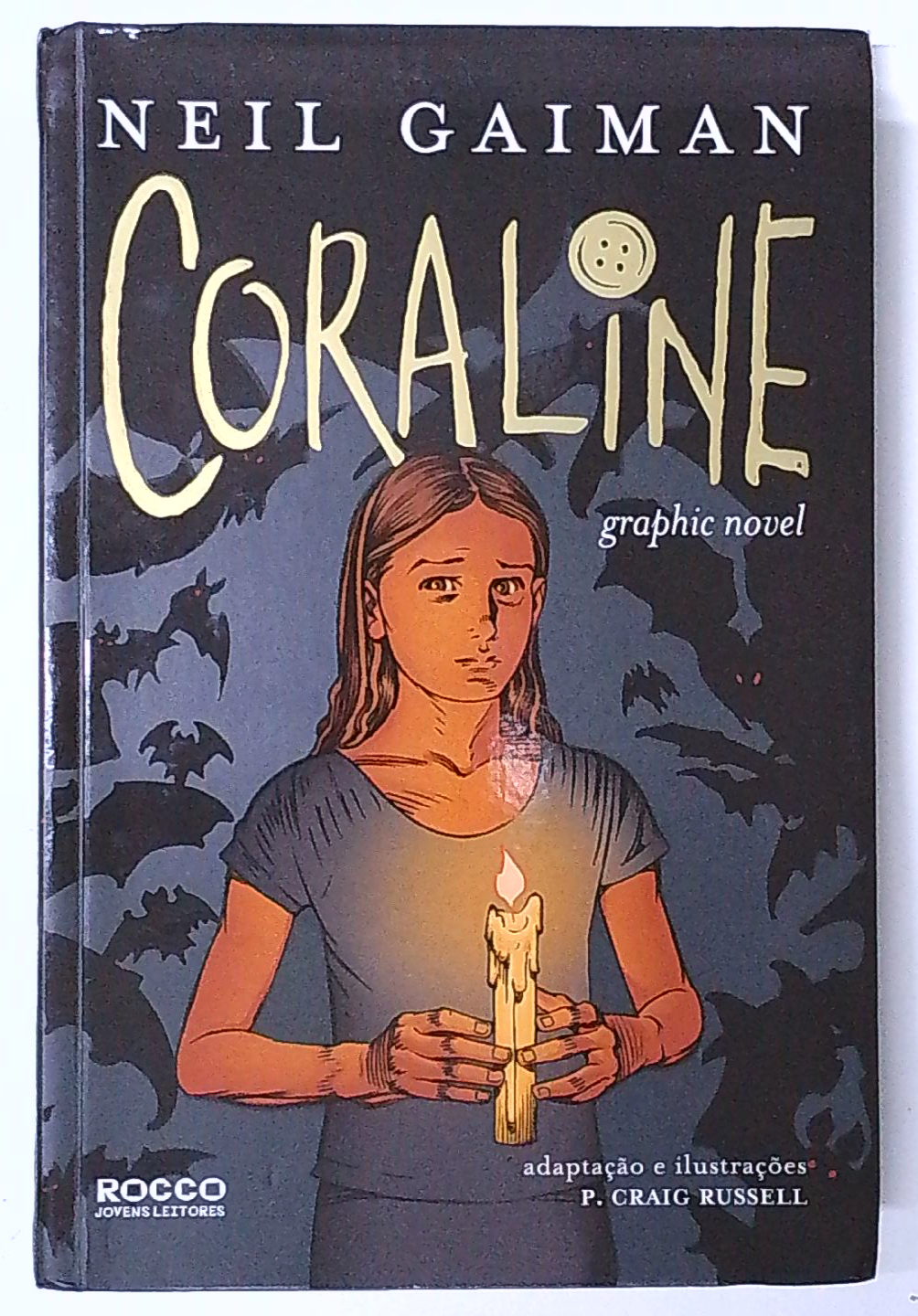 Capa do livro Coraline