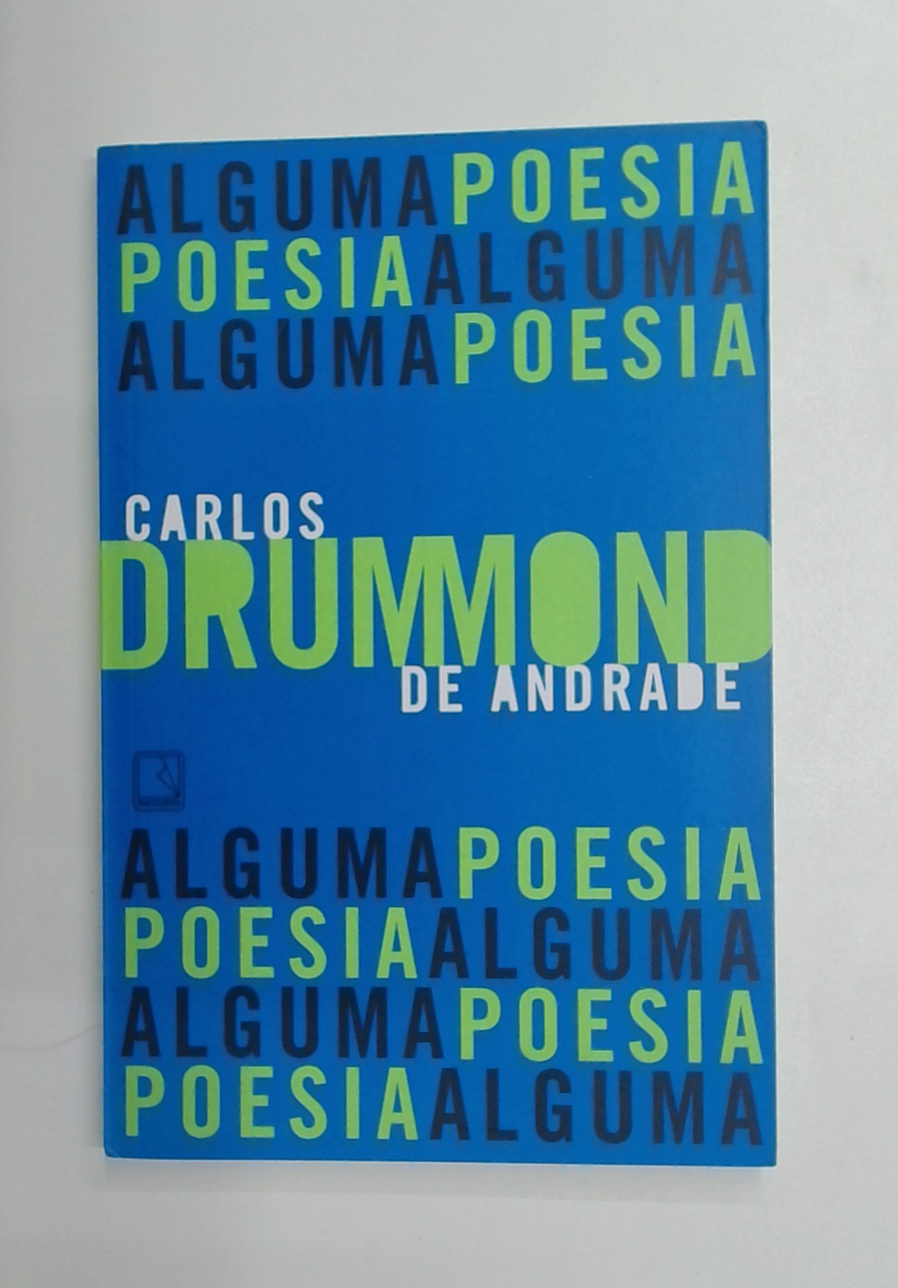 Capa do livro Alguma Poesia