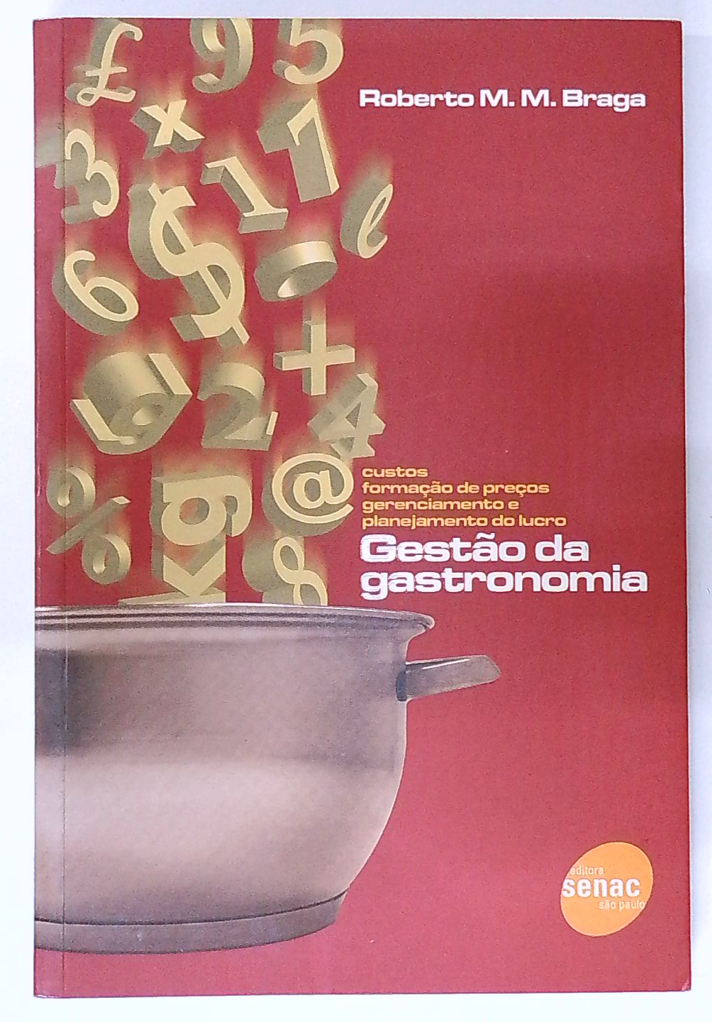Capa do livro Gestão da Gastronomia