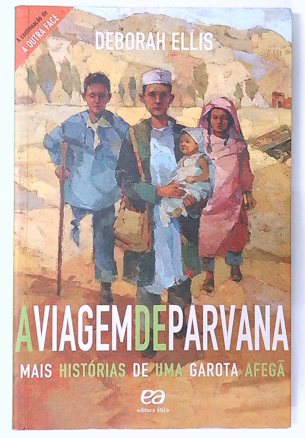Capa do livro A Viagem de Parvana