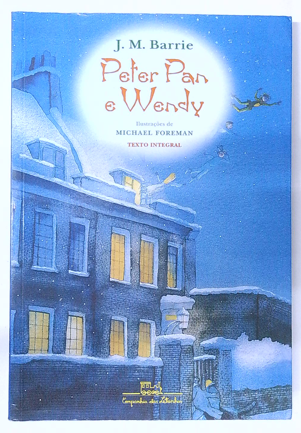 Capa do livro Peter Pan e Wendy