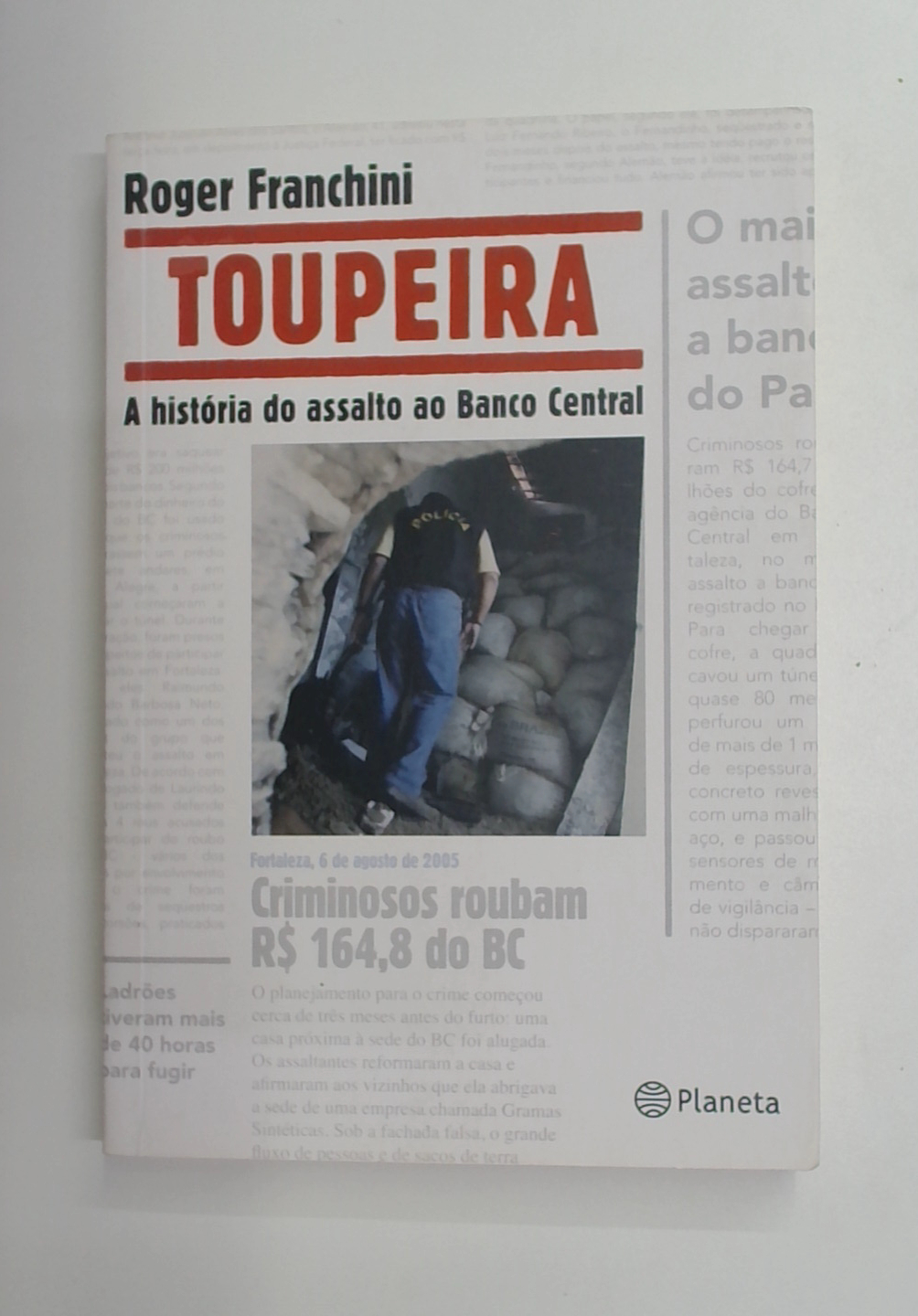 Capa do livro Toupeira: a História do Assalto ao Banco Central