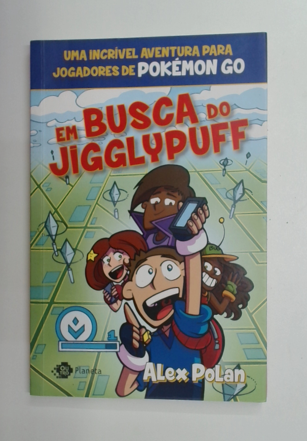 Capa do livro Em Busca de Jigglypuff