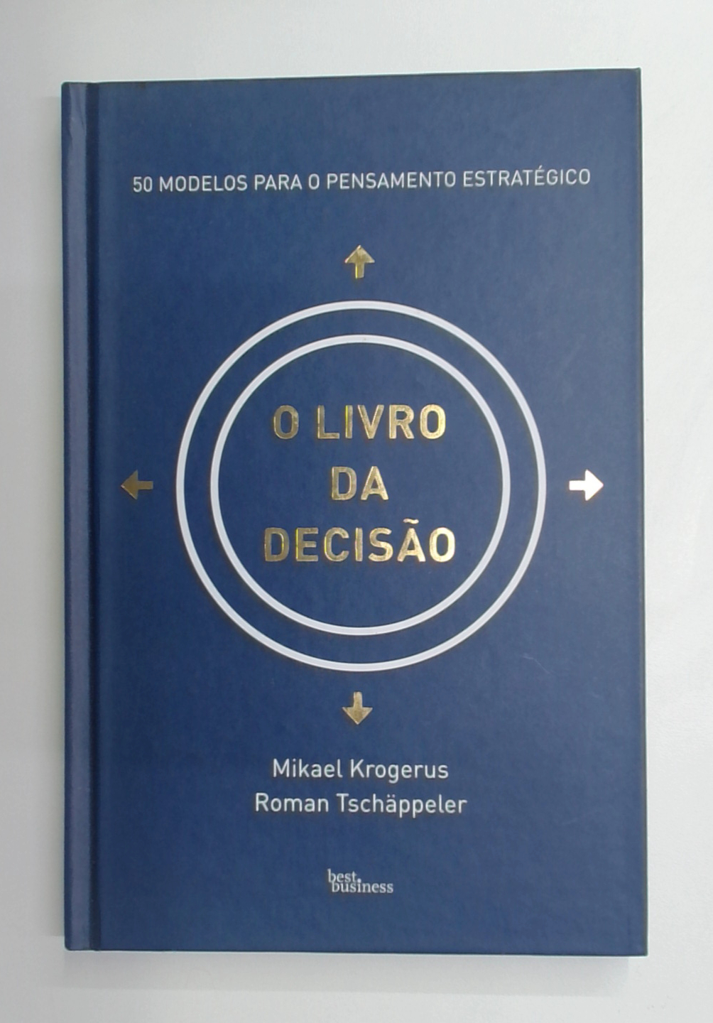 Capa do livro O Livro da Decisão