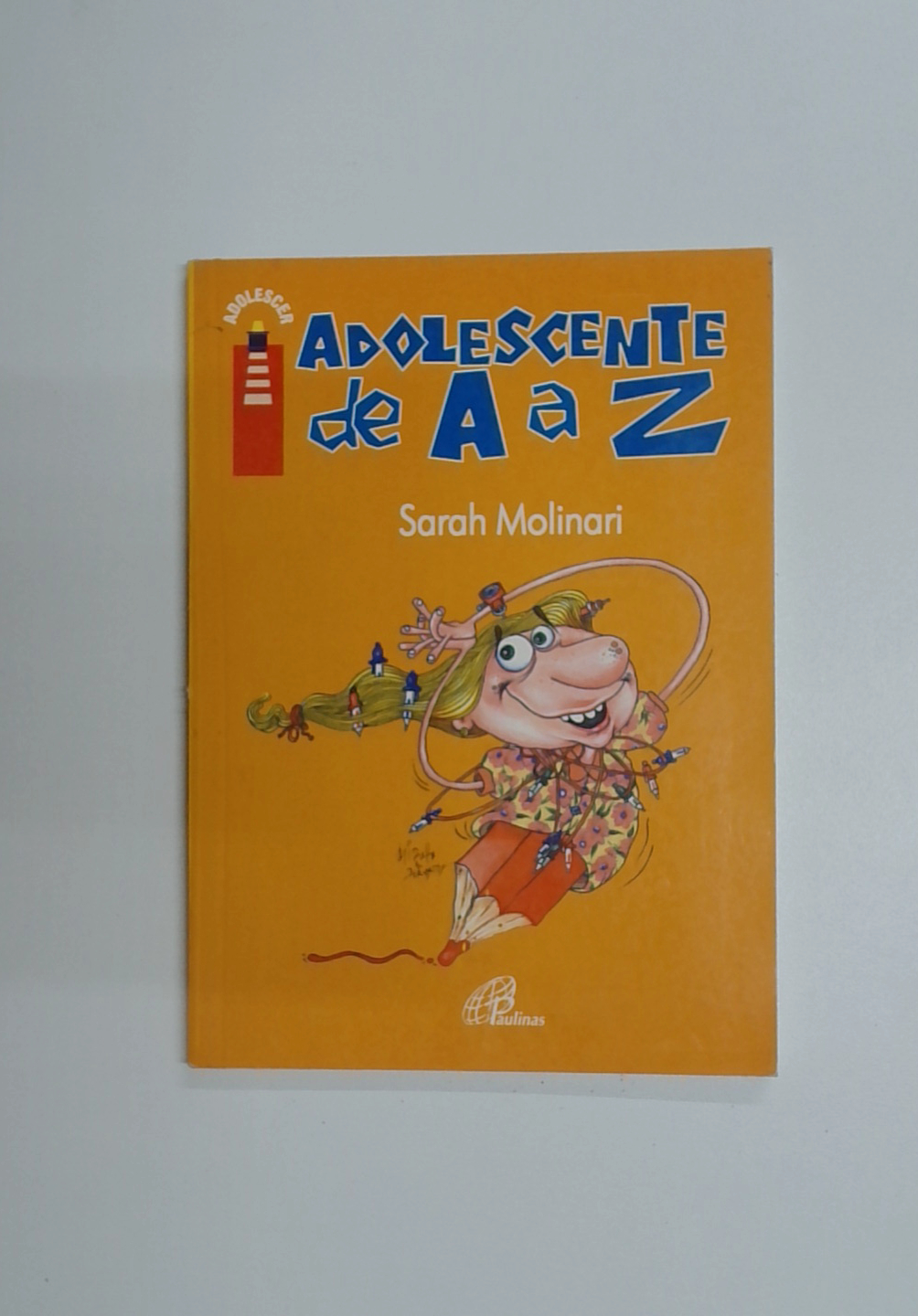 Capa do livro Adolescente de a a Z
