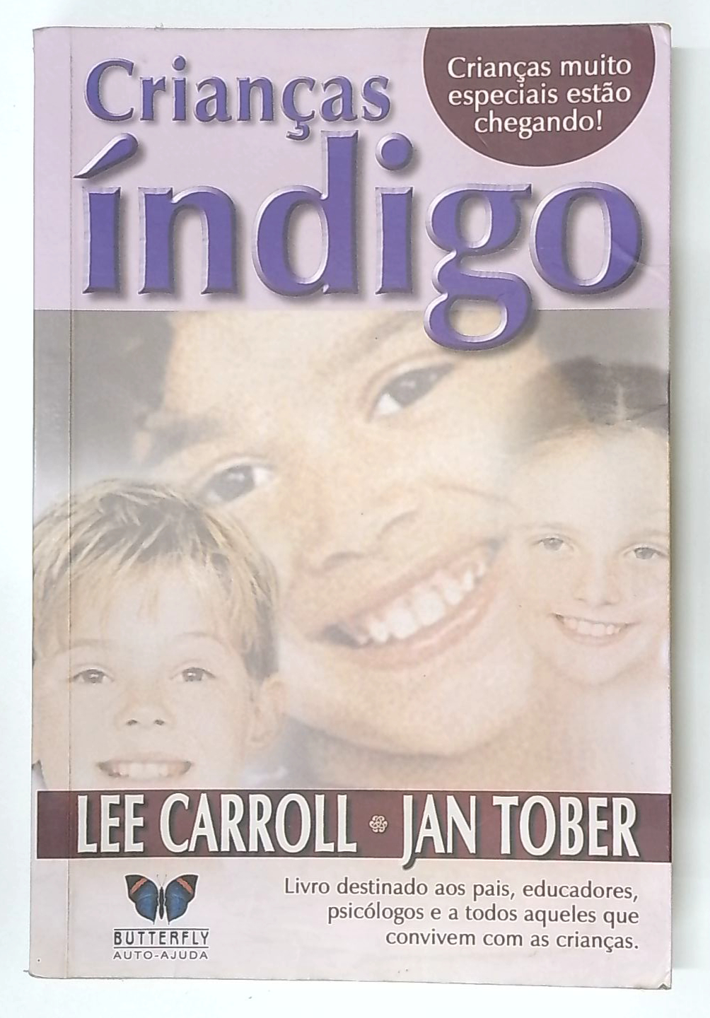 Capa do livro Crianças Índigo