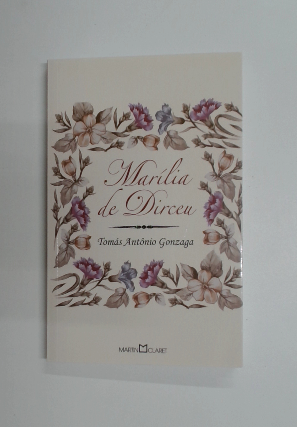 Capa do livro Marília de Dirceu