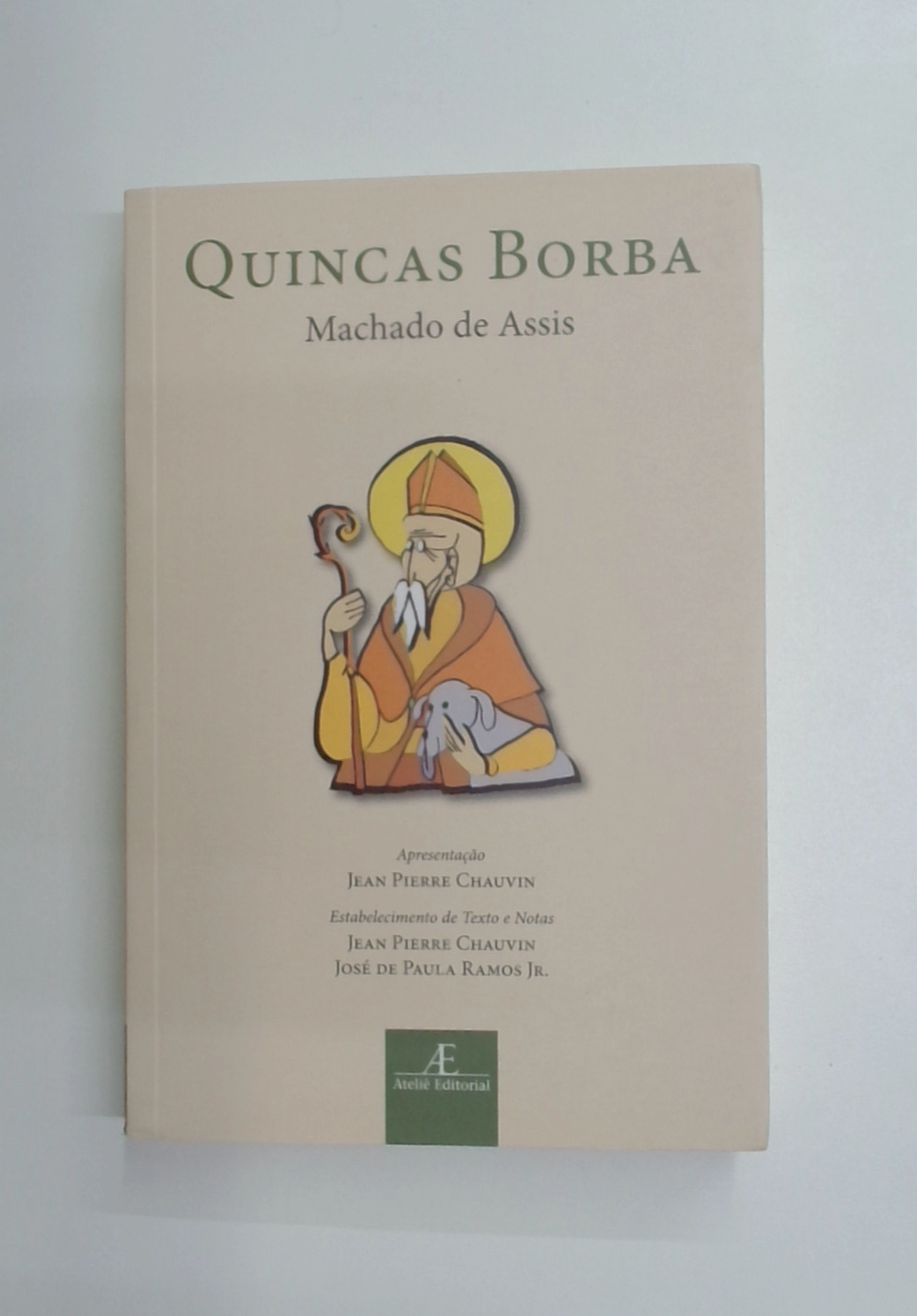 Capa do livro Quincas Borba