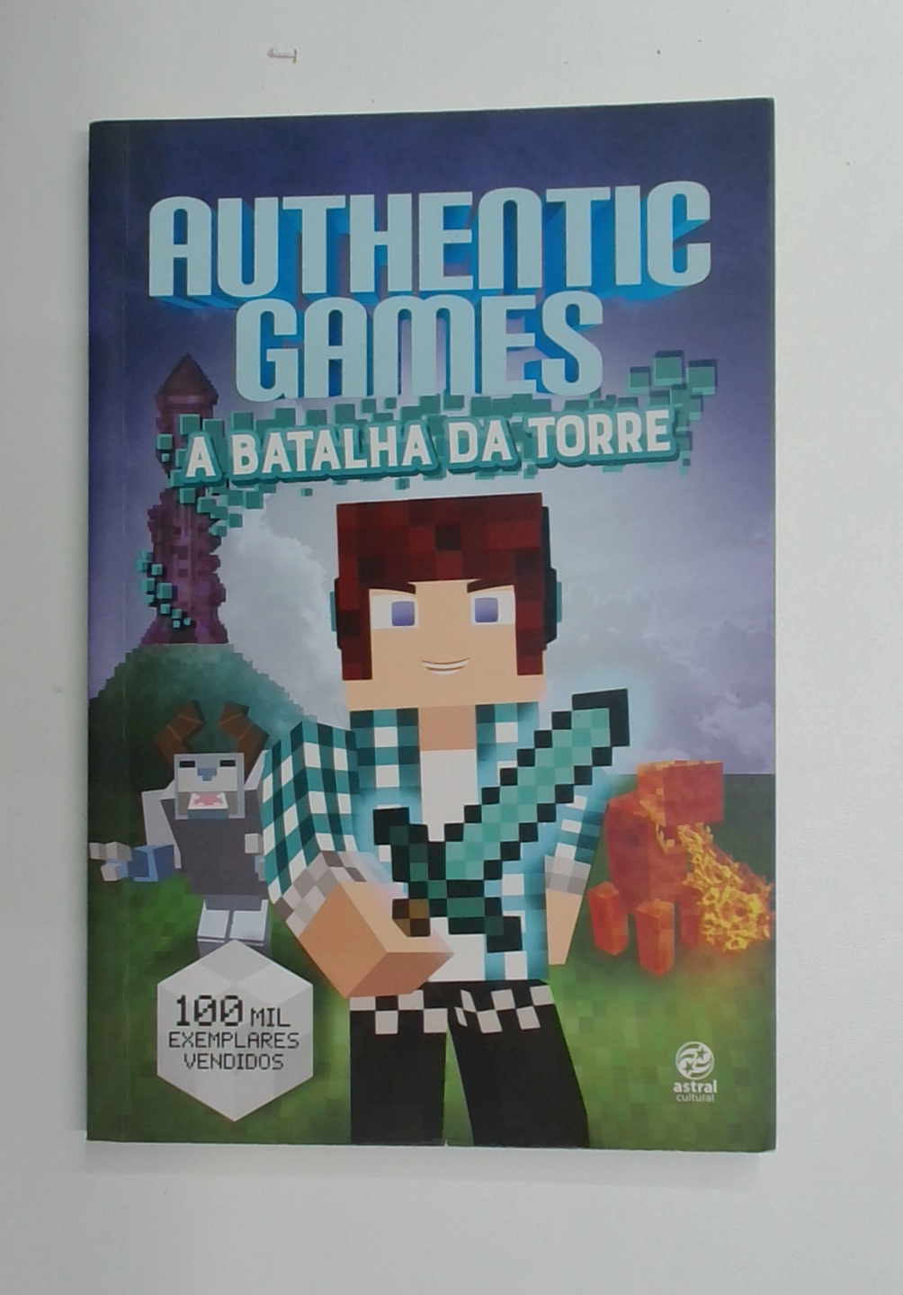 Capa do livro Authentic Games: a Batalha da Torre