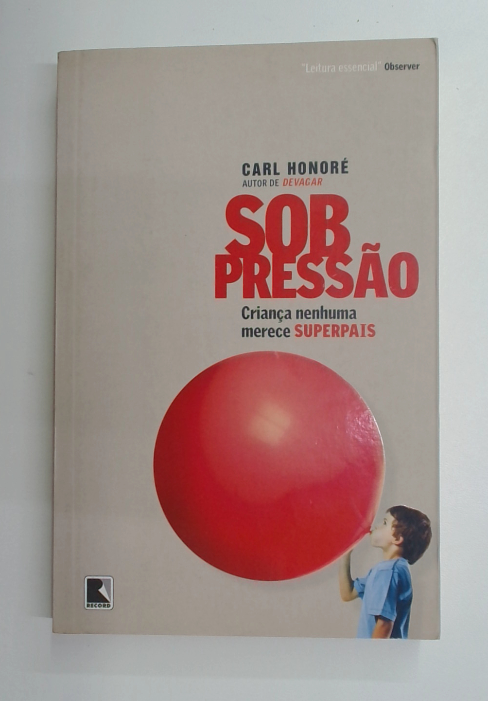Capa do livro Sob Pressão