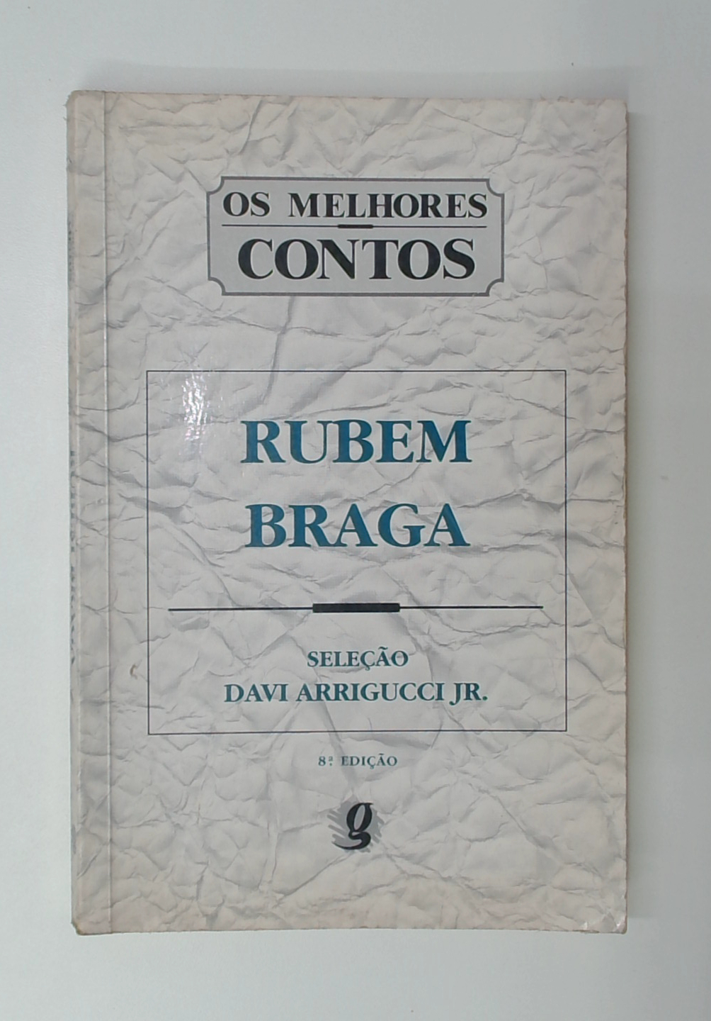 Capa do livro Os Melhores Contos de Rubem Braga