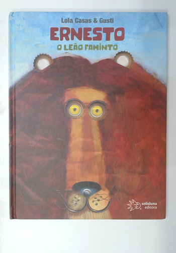 Capa do livro Ernesto, o Leão Faminto