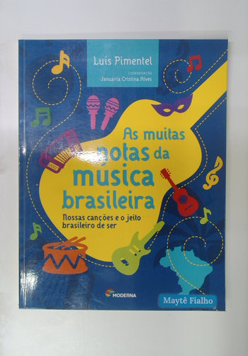 Capa do livro As Muitas Notas da Música Brasileira