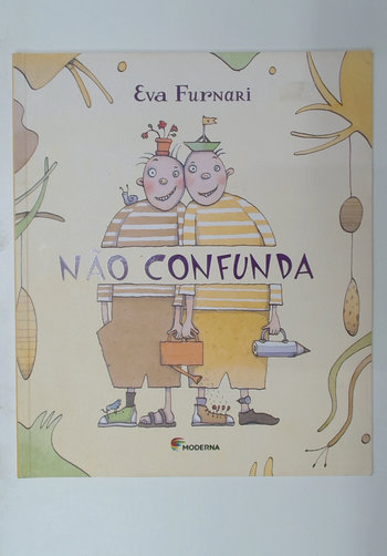 Capa do livro Não Confunda