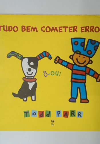 Capa do livro Tudo Bem Cometer Erros