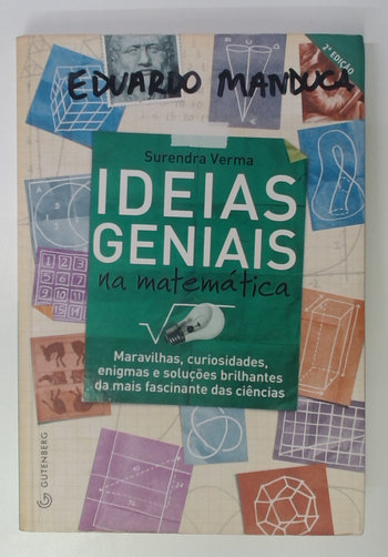 Capa do livro Ideias Geniais na Matemática