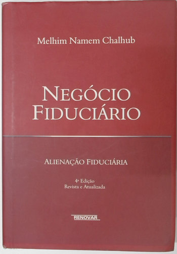 Capa do livro Negócio Fiduciário