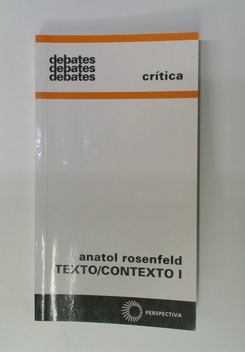 Capa do livro Texto/contexto I