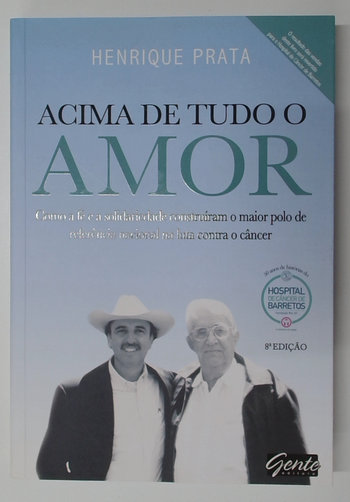 Capa do livro Acima de Tudo o Amor
