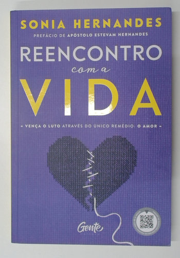 Capa do livro Reencontro com a Vida