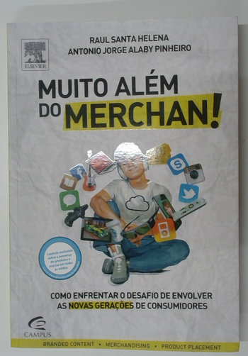 Capa do livro Muito Além do Merchan!