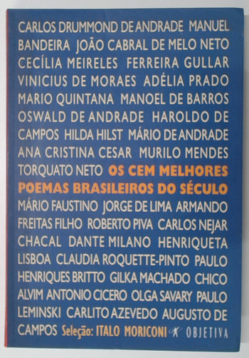 Capa do livro Os Cem Melhores Poemas Brasileiros do Século