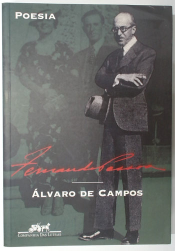 Capa do livro Poesia - Álvaro Campos