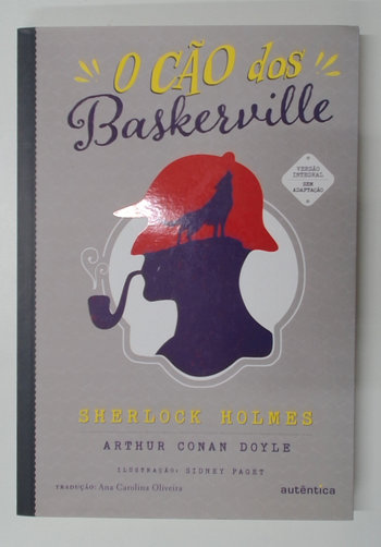 Capa do livro O Cão dos Baskerville
