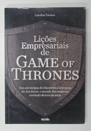 Capa do livro Lições Empresariais de Game of Thrones