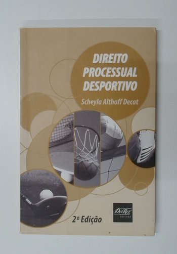 Capa do livro Direito Processual Desportivo
