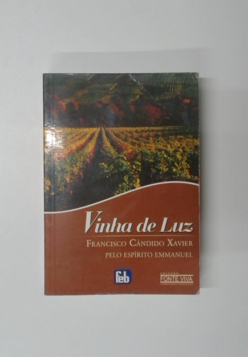 Capa do livro Vinha de Luz