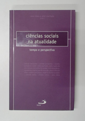 Capa do livro Ciências Sociais na Atualidade: - Tempo e Perspectiva