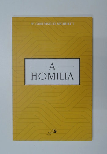 Capa do livro A Homilia