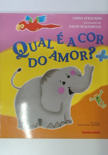 Capa do livro Qual é a Cor do Amor?