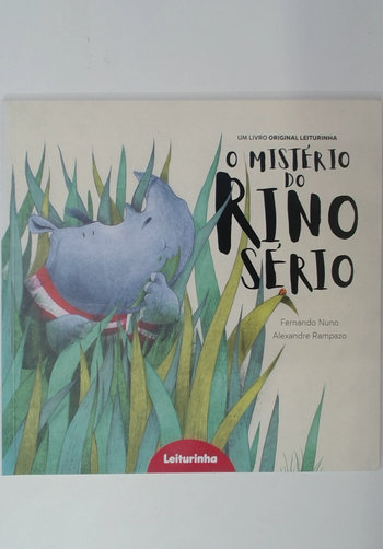 Capa do livro O Mistério do Rino Sério