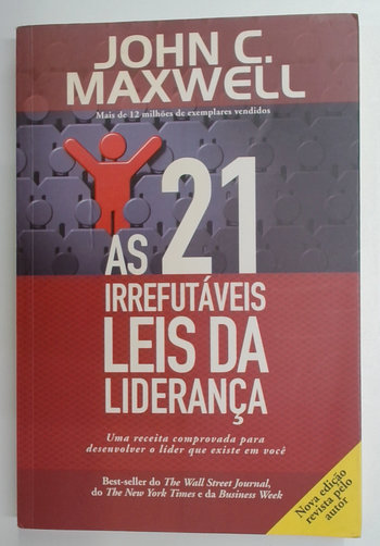 Capa do livro As 21 Irrefutáveis Leis da Liderança