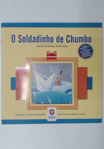 Capa do livro O Soldadinho de Chumbo