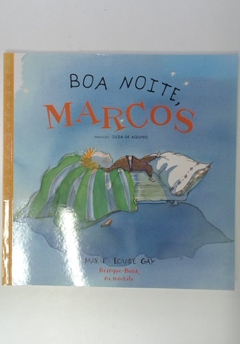 Capa do livro Boa Noite, Marcos